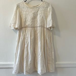 Zara white dress